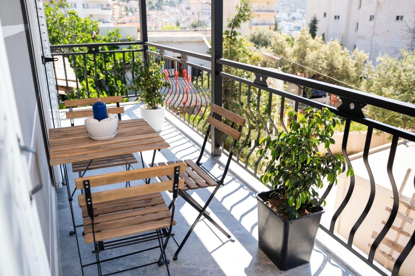 Roel Apartments Sarande Bagian luar foto